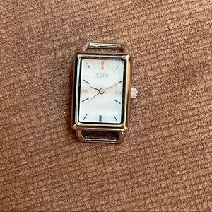 KEEP Collective - watch charm "live in the moment"